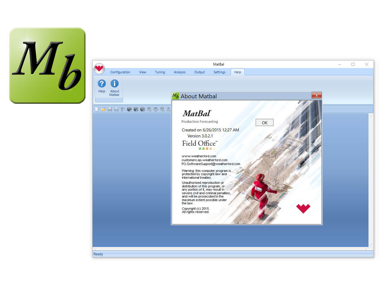 Weatherford Field Office 2020 MatBal 3.0.2