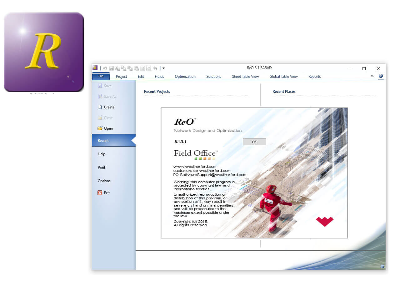 Weatherford Field Office 2020 ReO 8.1.3