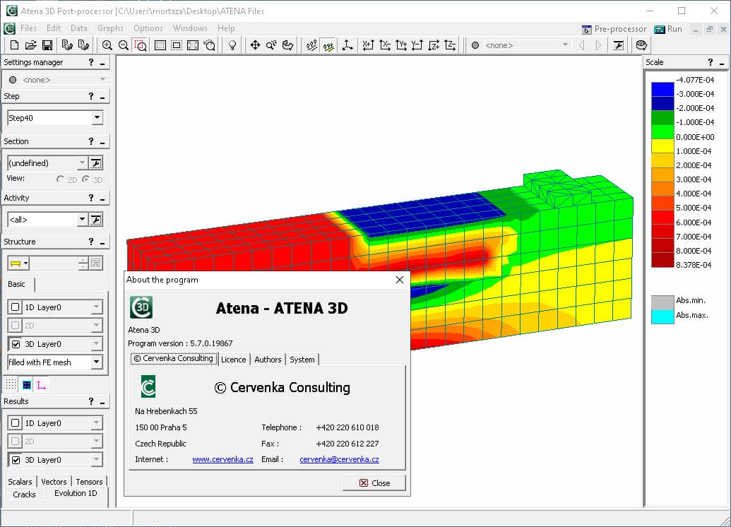 Cervenka Consulting ATENA 5.7.0p