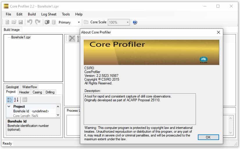 CSIRO Core Profiler 2.2
