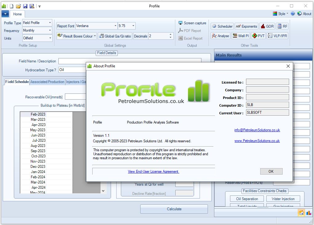 PetroleumSolutions Profile 1.1