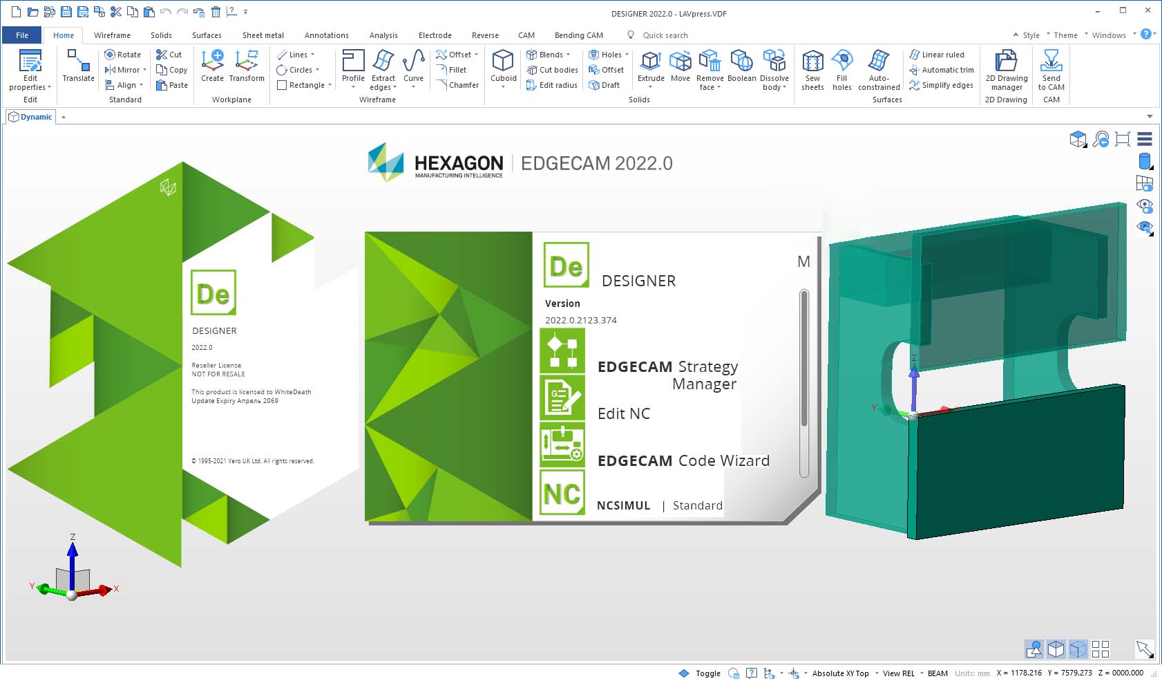 Hexagon Vero EDGECAM